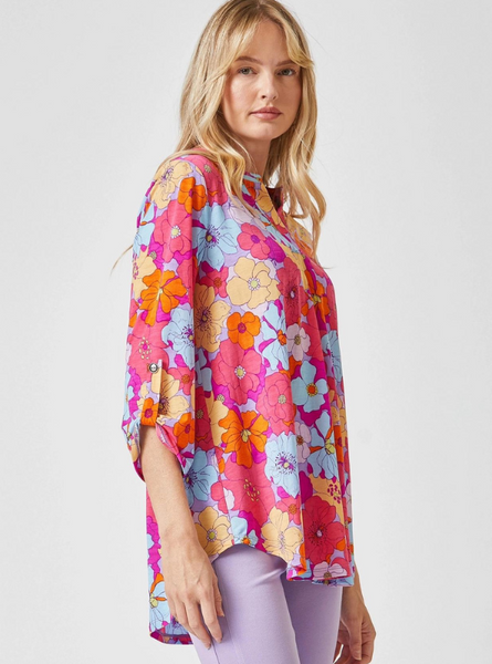 Printed Lizzy Top