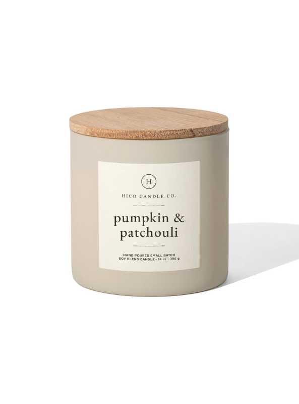 Hico Candle Co. - Pumpkin & Patchouli - 14oz. Candle