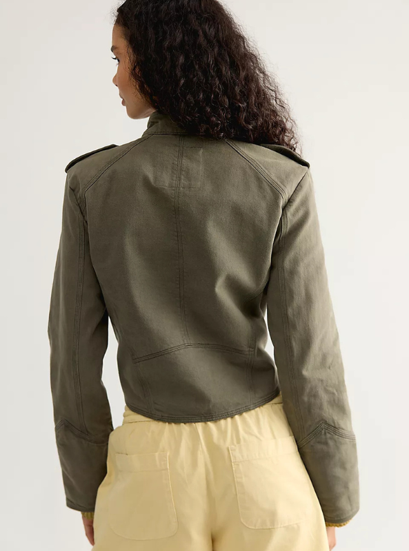 Free People Ryland Band Jacket - Laurel Canyon