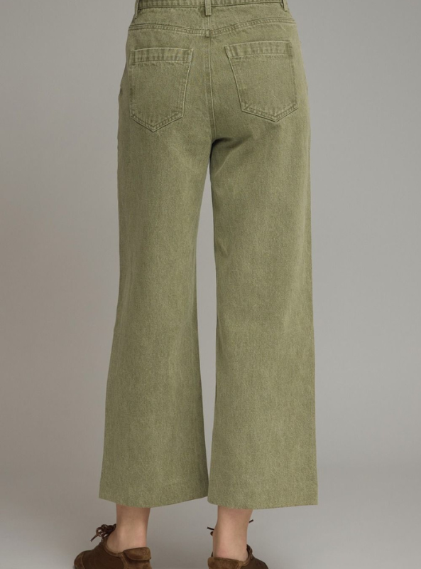 Olive Fall Jeans
