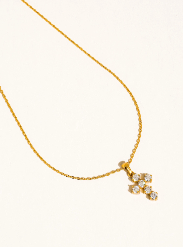 Raimon Dainty Cross Necklace