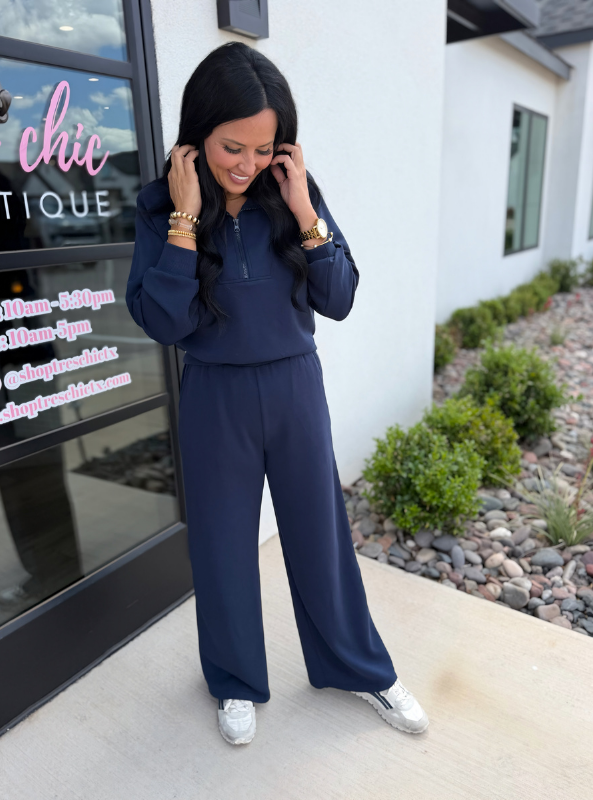 The Tate Pant- True Navy
