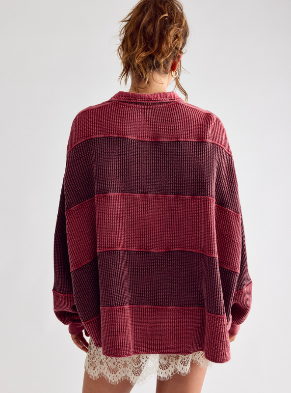 Free People | FP One Rainn Thermal- Pink Combo
