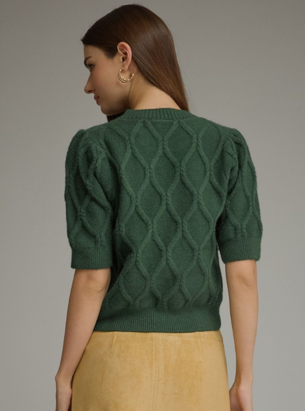 The Baylor Sweater- Pine