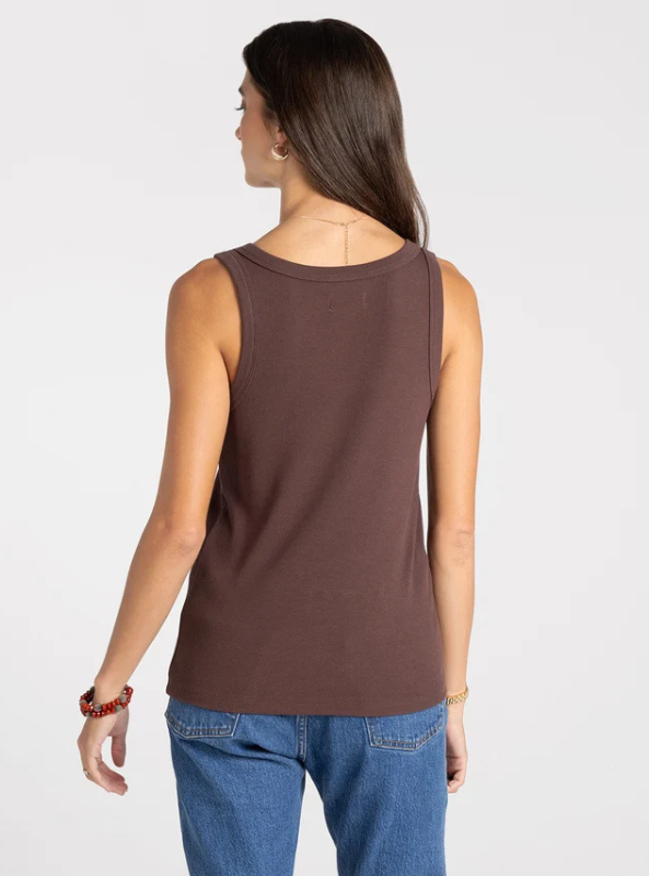 Clarkson Tank - Deep Mahogany