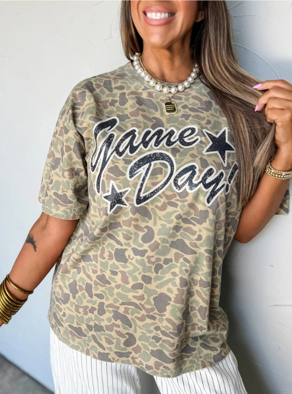 Game Day Duck Camo Tee