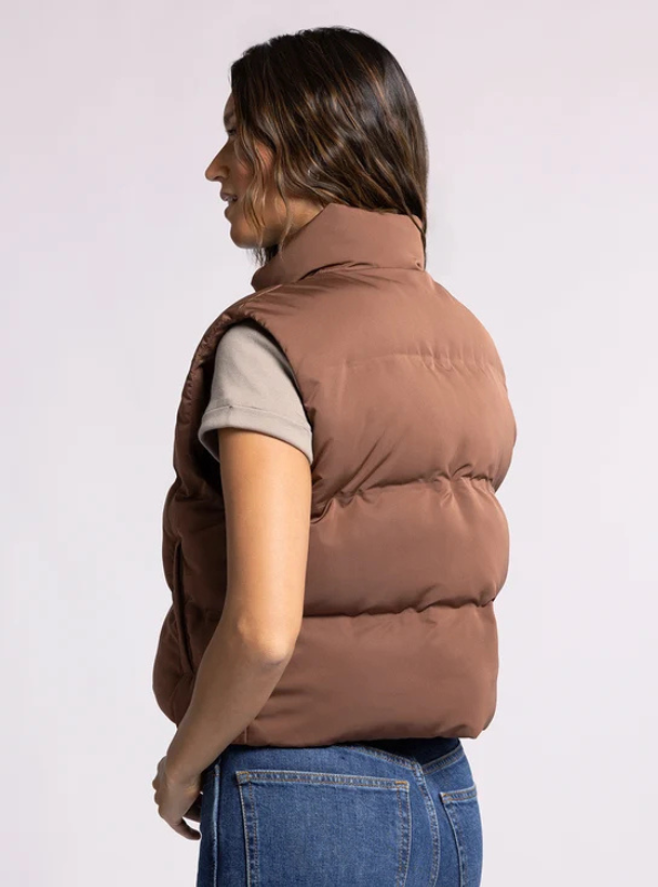 Issey Vest - Cappuccino