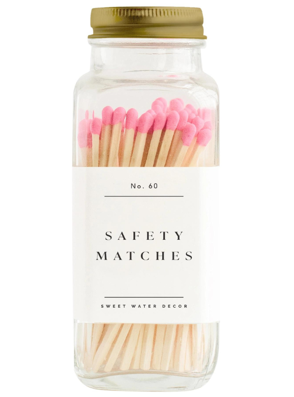 Safety Matches 60 Count - Tres Chic Boutique