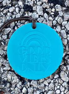 Turquoise Good Vibes Air Flair-Butt Naked