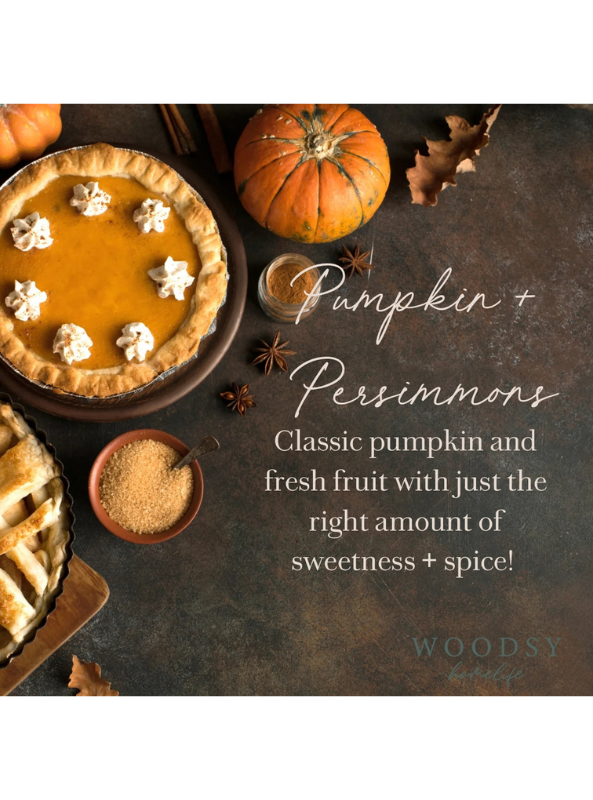 Pumpkin & Persimmons Candle - Tres Chic Boutique