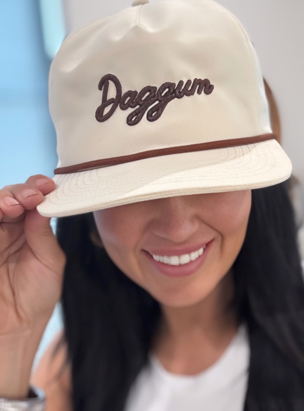 Daggum Beige/ Brown Hat - Tres Chic Boutique