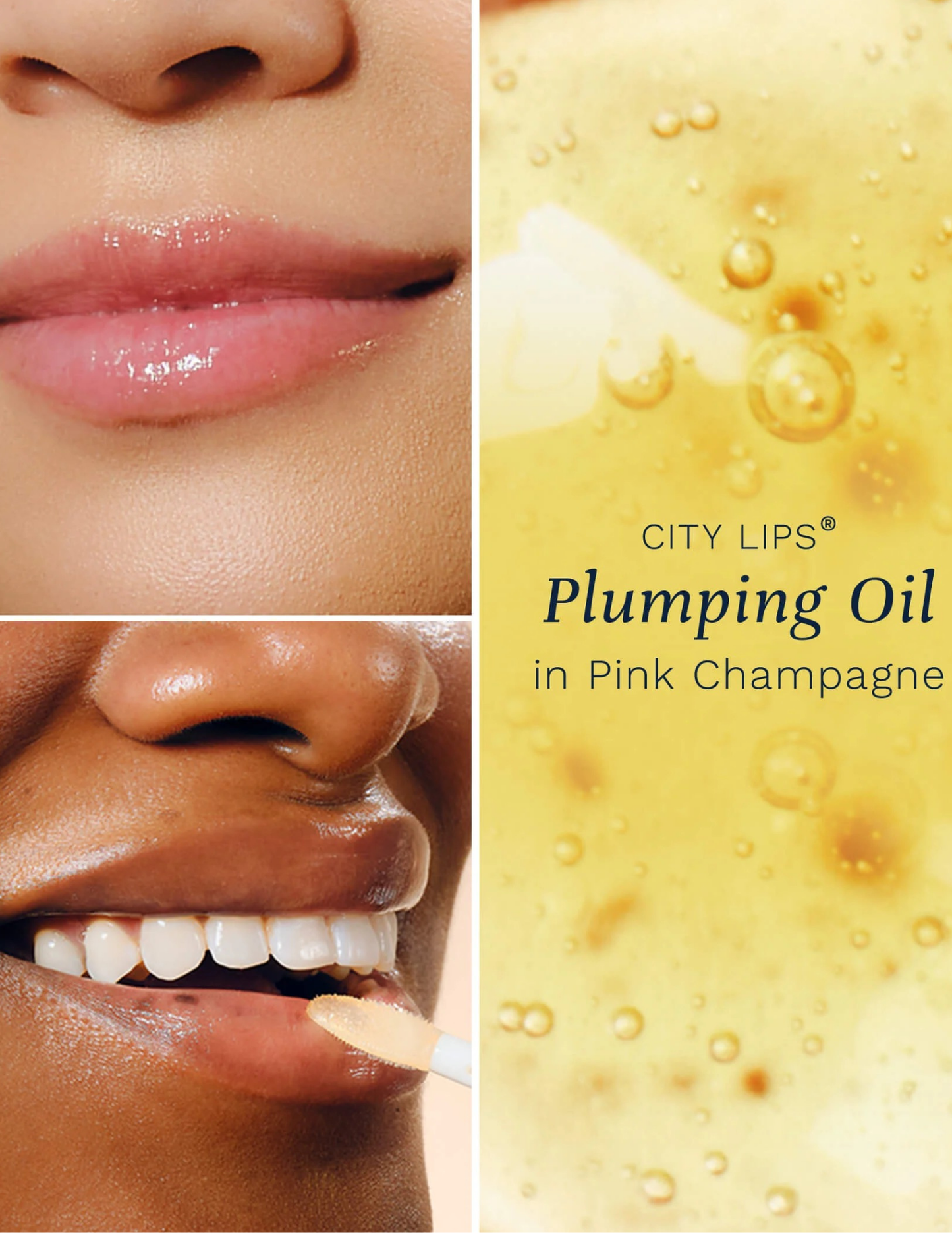 City Lips Plumping Oil- Pink Champagne