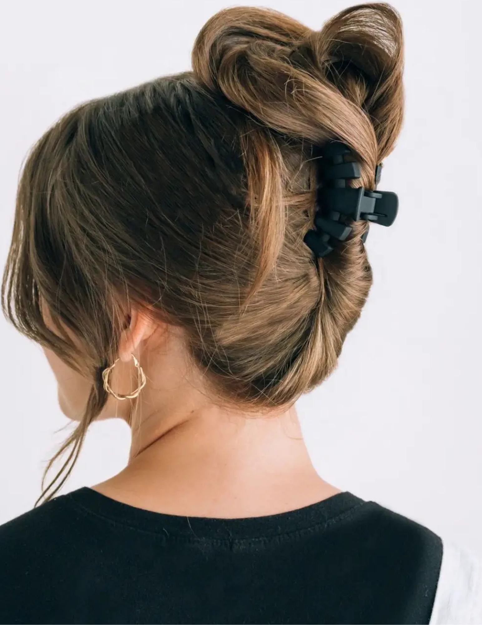 Classic Hair Clip - Midnight Matte - Small - Tres Chic Boutique