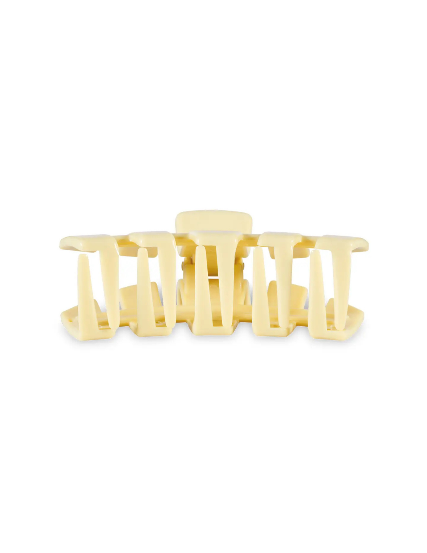 Classic Hair Clip - Butter Yellow - Medium - Tres Chic Boutique