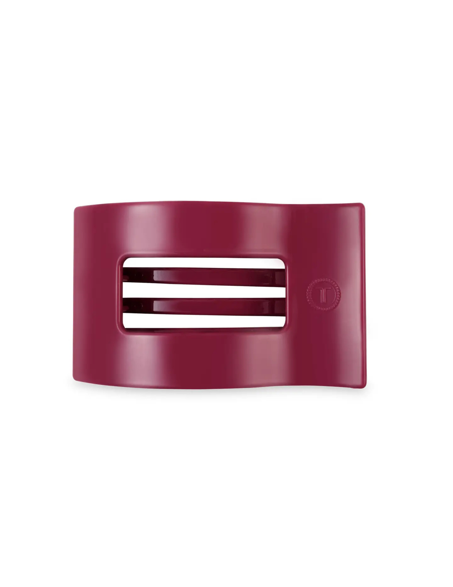 Flat Rectangle Hair Clip - Wild Side - Medium