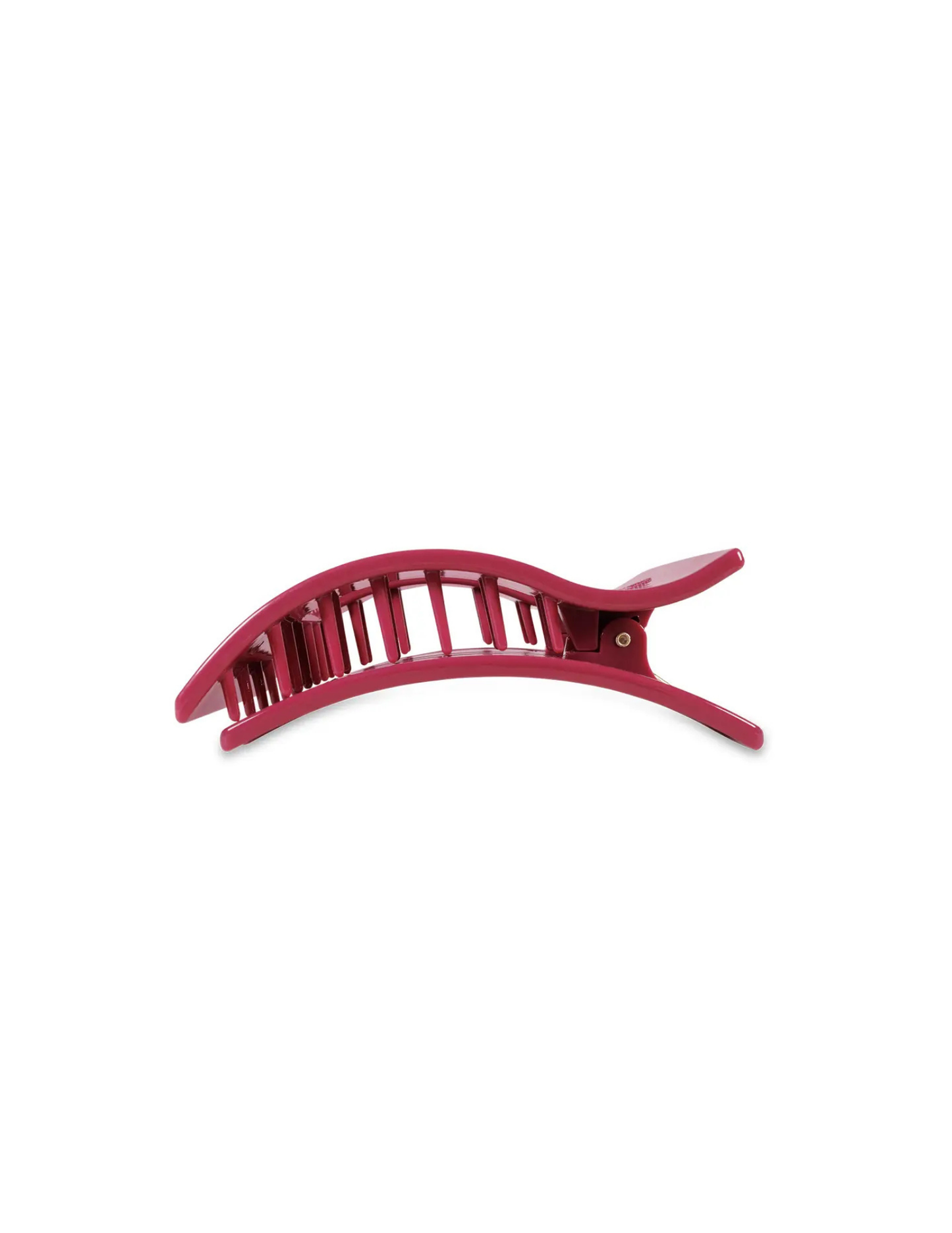 Flat Rectangle Hair Clip - Wild Side - Small
