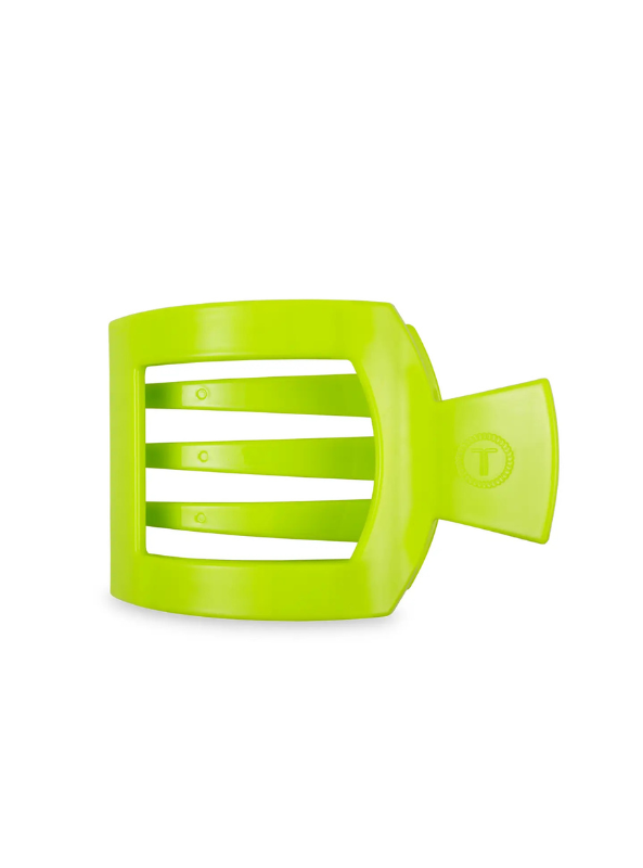 Summer Brights Large Flat Square Hair Clip - Tres Chic Boutique