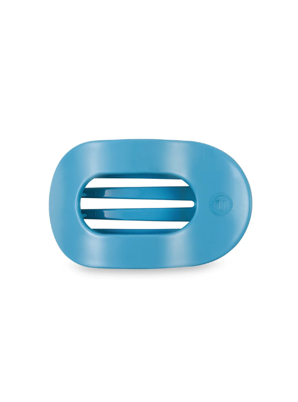 Summer Sky Medium Flat Round Hair Clip - Tres Chic Boutique