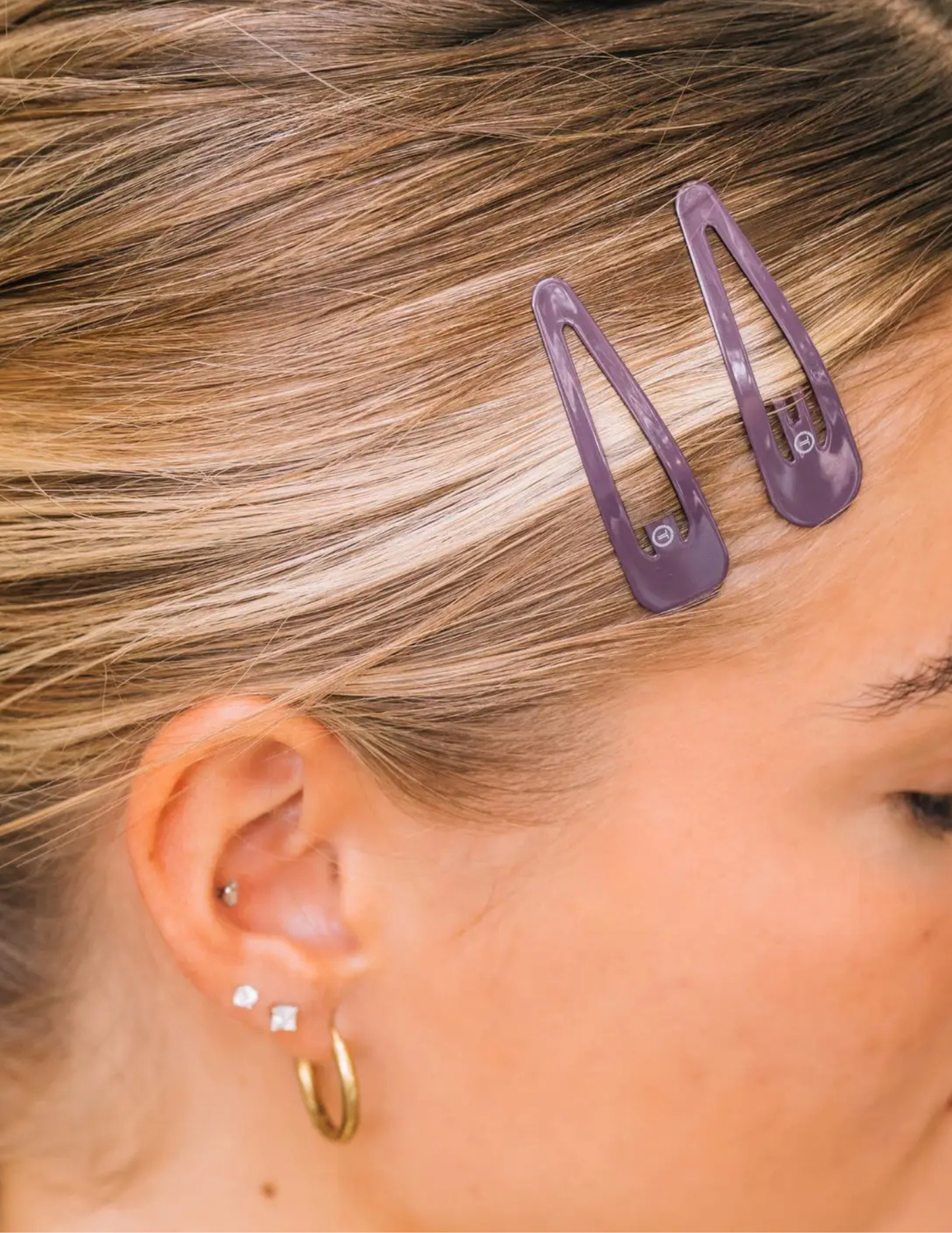 Purple Haze Snap Clips (6Ct)