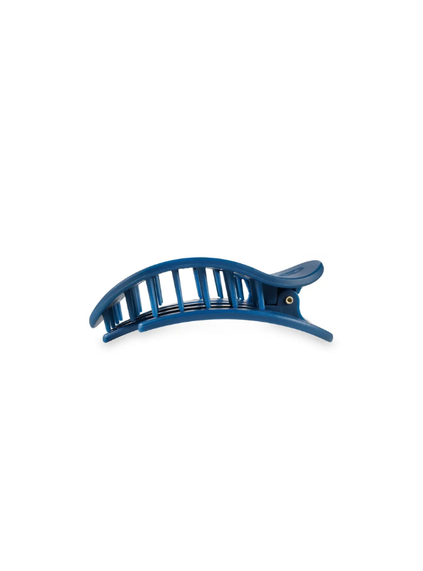 Midnight Rain Small Flat Round Hair Clip - Tres Chic Boutique