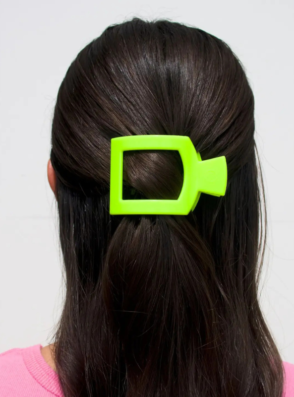 Summer Brights Small Flat Square Hair Clip - Tres Chic Boutique
