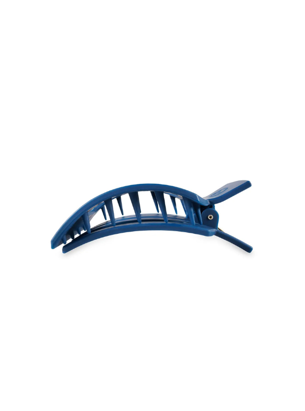 Midnight Rain Medium Flat Square Hair Clip - Tres Chic Boutique