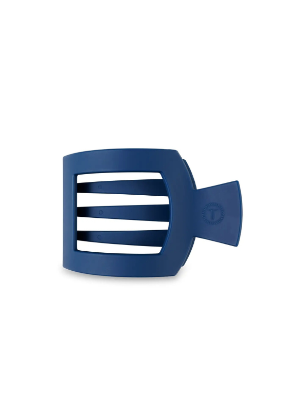 Midnight Rain Medium Flat Square Hair Clip - Tres Chic Boutique