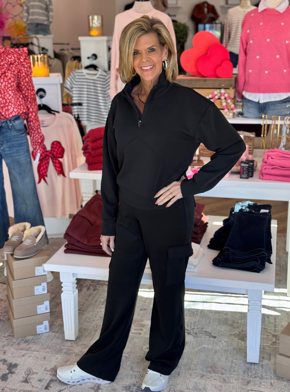 7Diamonds- Rev Cargo Pant- Onyx - Tres Chic Boutique