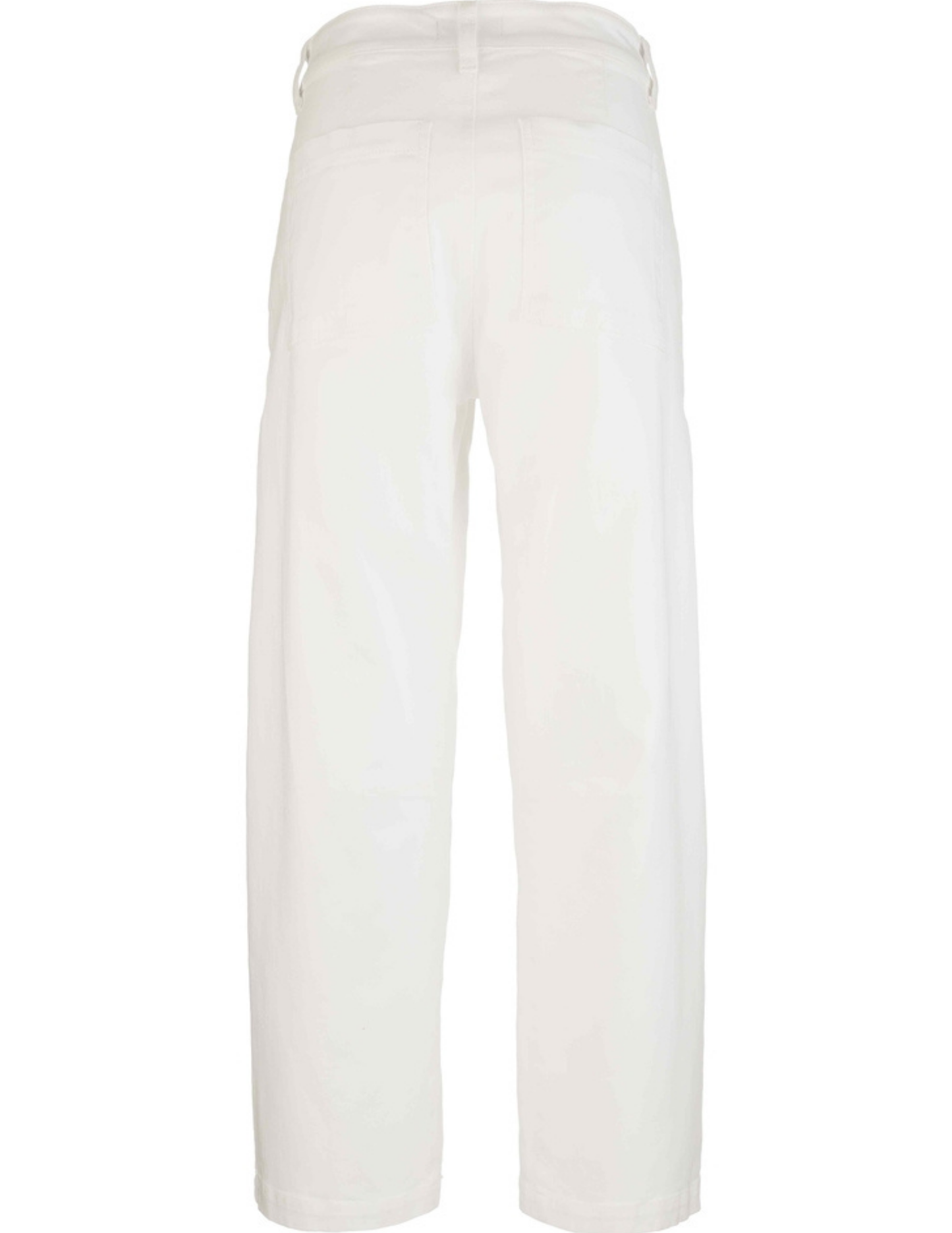 Ashton Wide Leg Barrel- Optic White