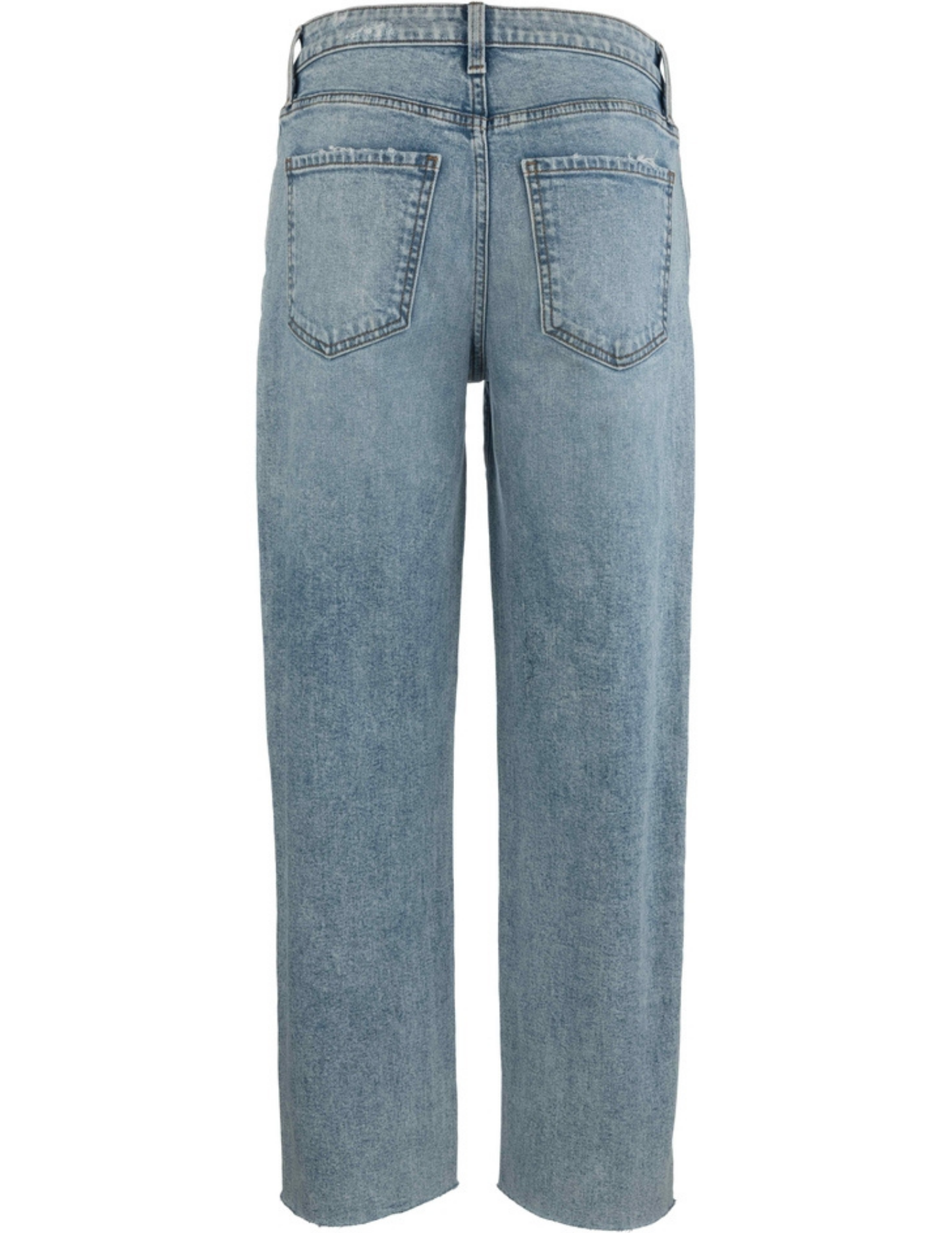 Fay High Rise Ankle Straight Leg- Unite
