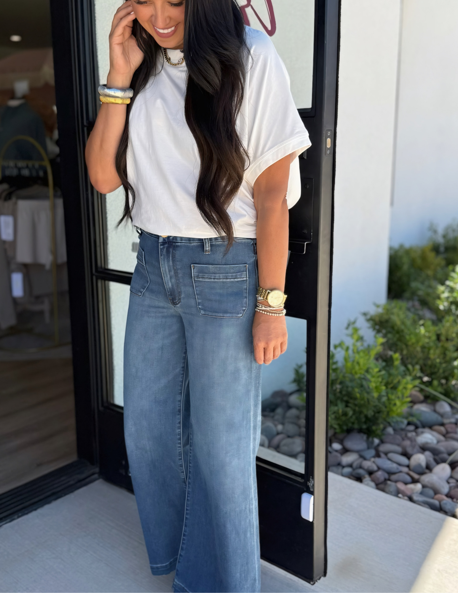 Meg High Rise- Loyalty - Tres Chic Boutique