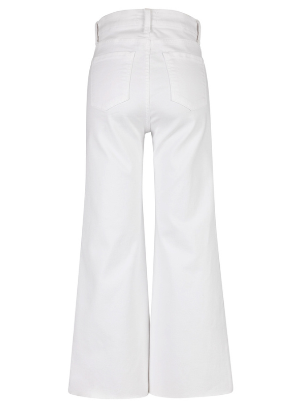 Meg High Rise- Optic White - Tres Chic Boutique