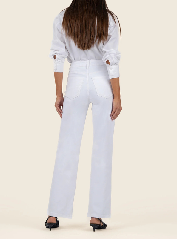 Sienna High Rise- Optic White - Tres Chic Boutique