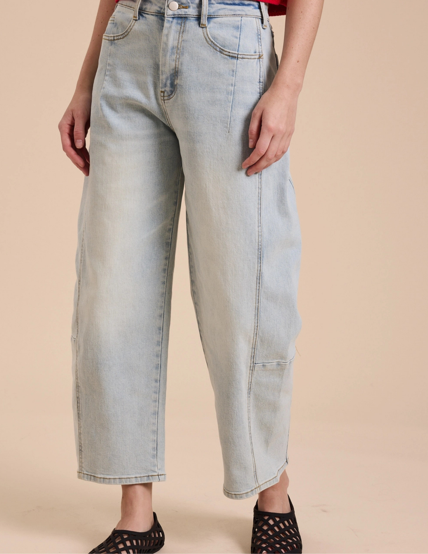 Loose Fit Denim Jeans