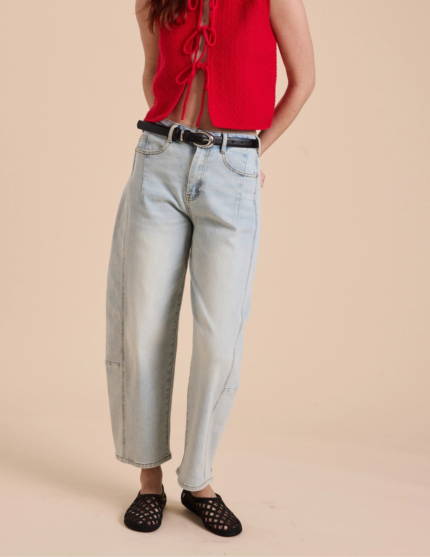 Loose Fit Denim Jeans