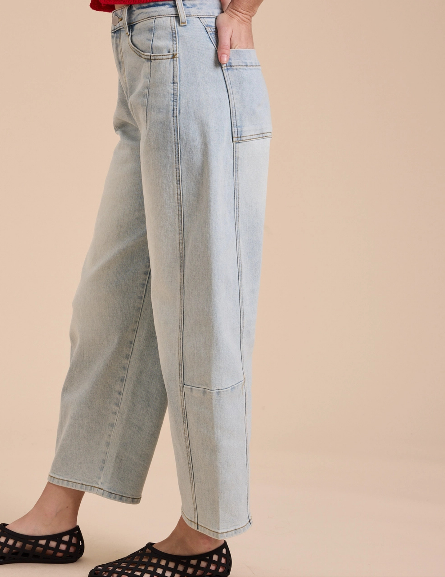 Loose Fit Denim Jeans