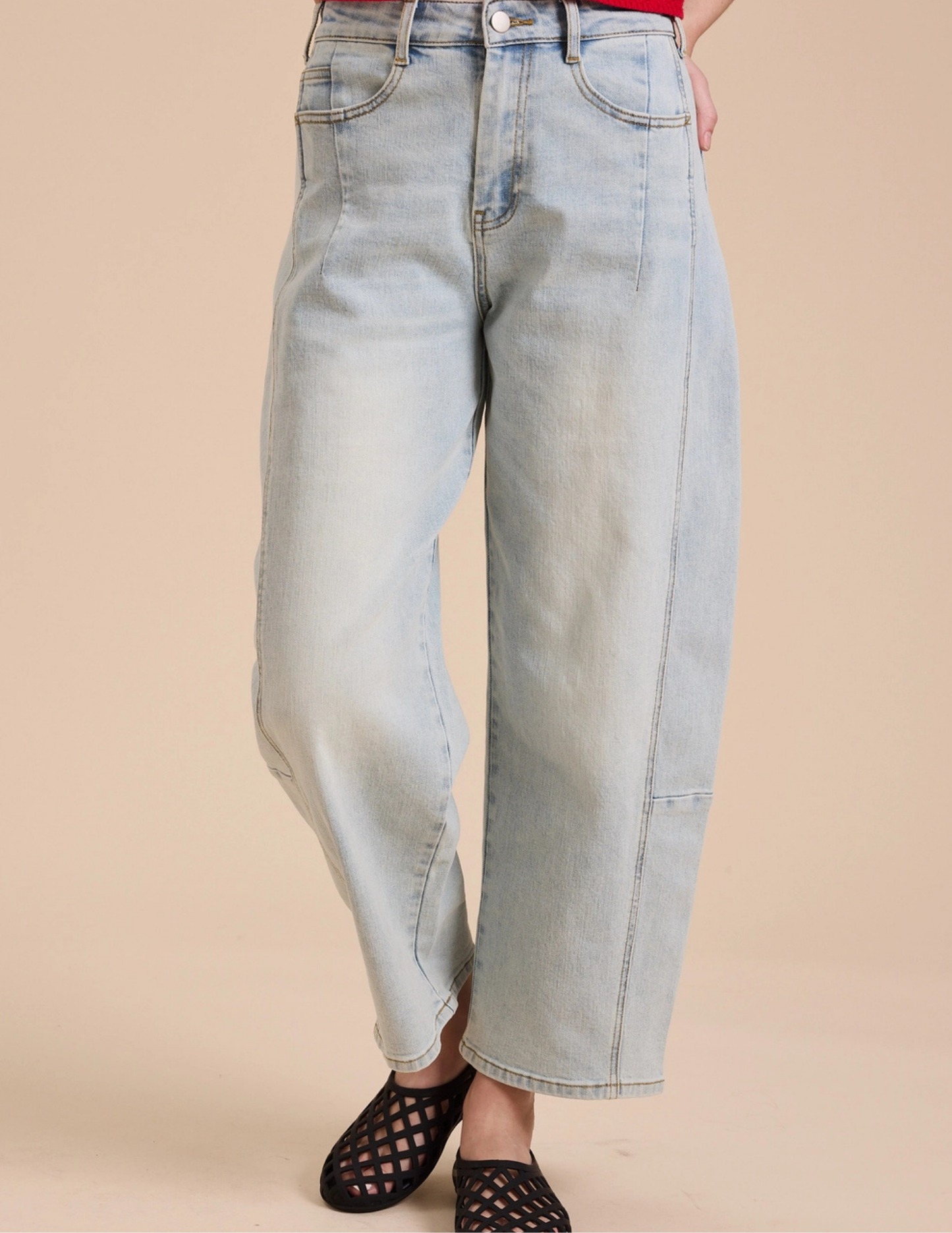 Loose Fit Denim Jeans