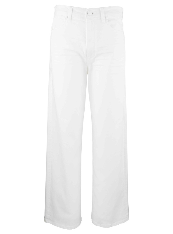 Sienna High Rise- Optic White - Tres Chic Boutique