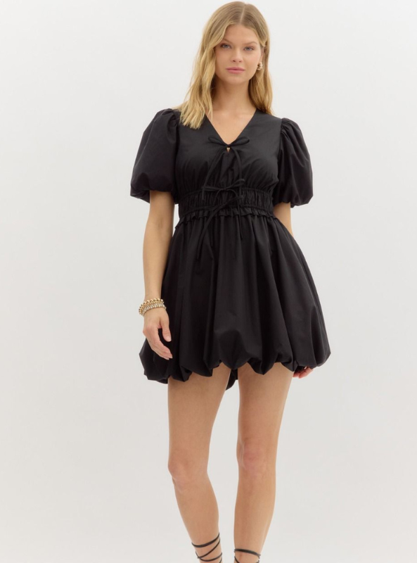 Black Bubble Dress