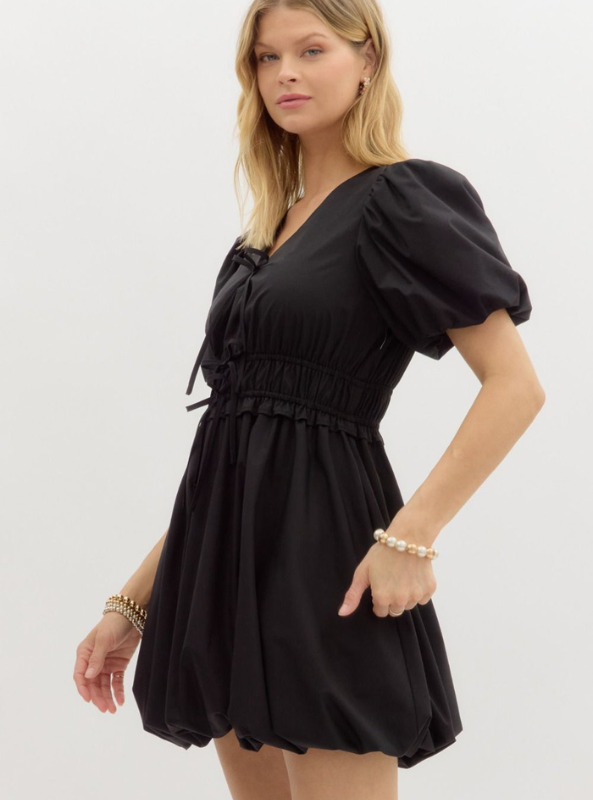 Black Bubble Dress