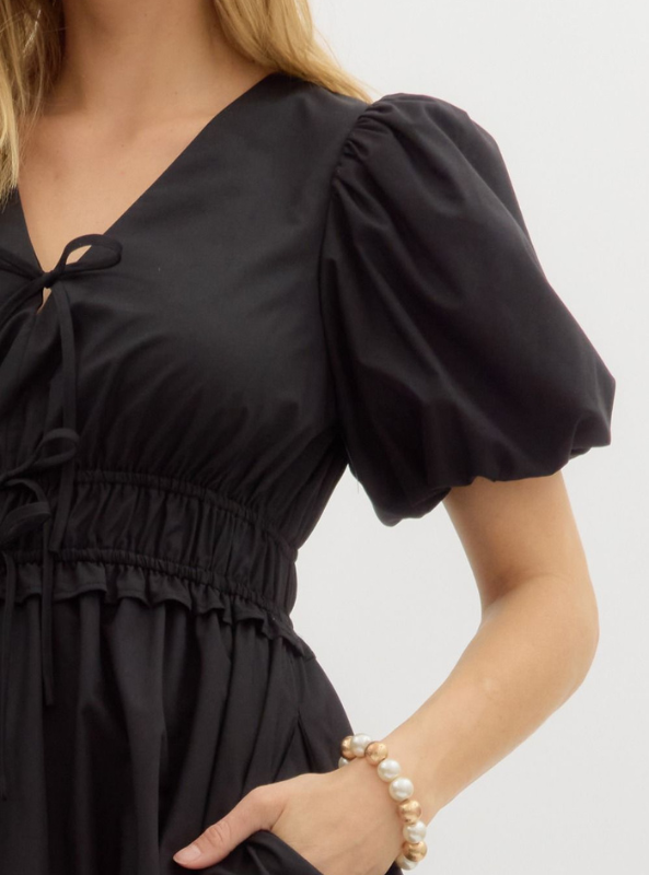 Black Bubble Dress