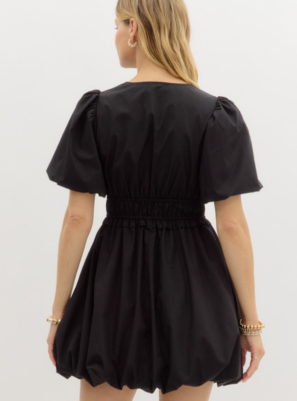 Black Bubble Dress