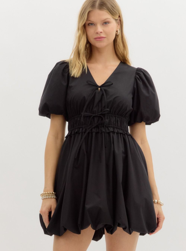 Black Bubble Dress