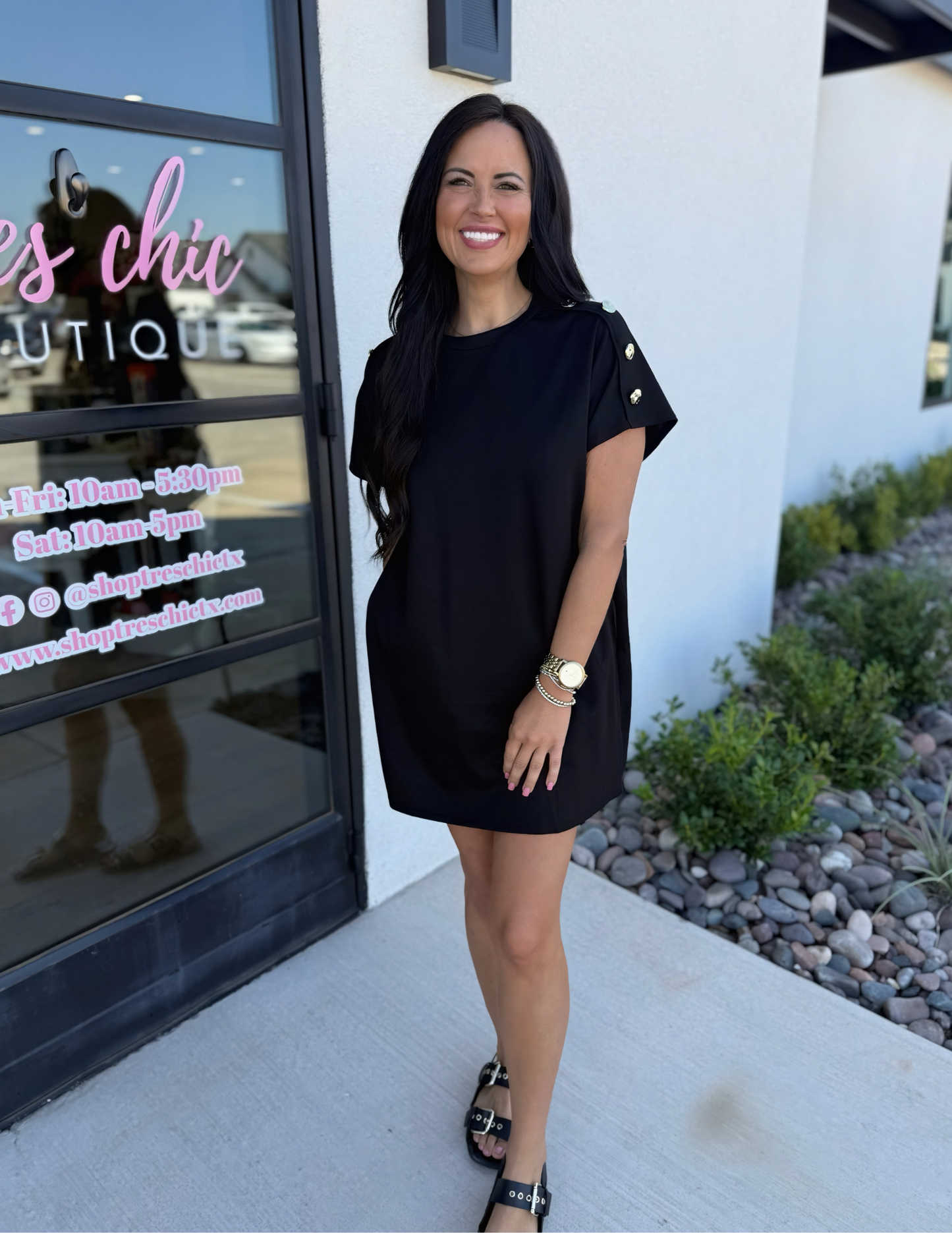 Black Mini Dress