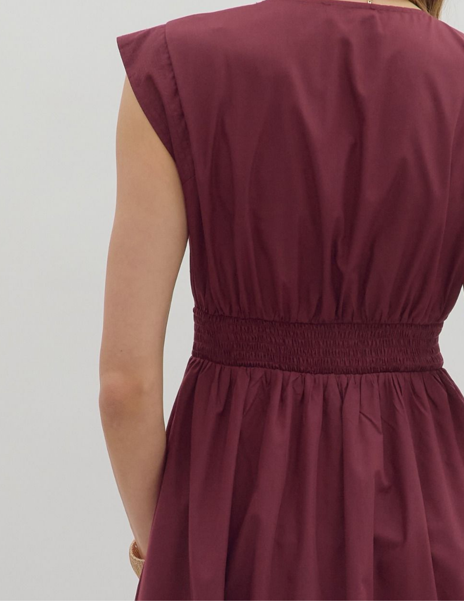 Fall Front Zip Midi Dress- Wine - Tres Chic Boutique