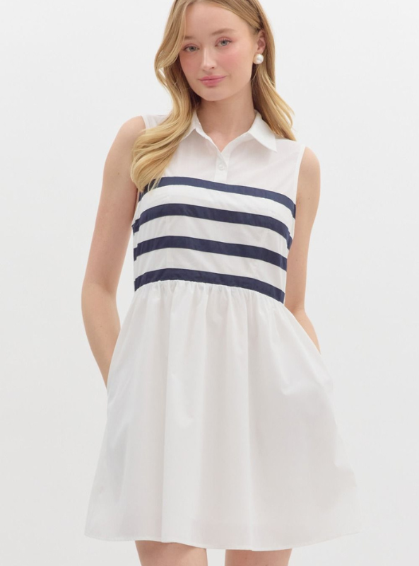 Fit and Flare Mini Dress