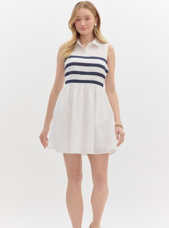 Fit and Flare Mini Dress