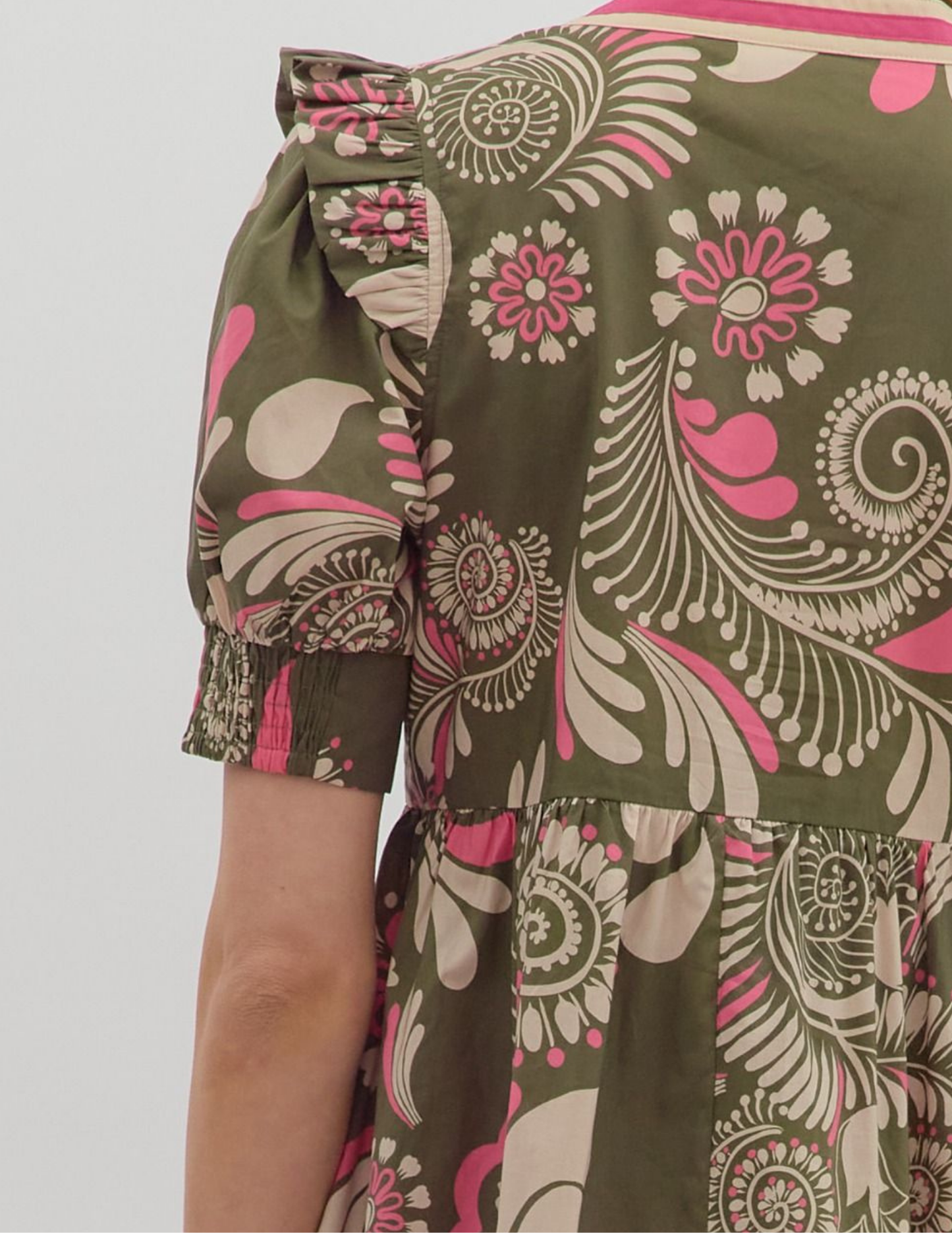 Floral Fall Dress - Tres Chic Boutique
