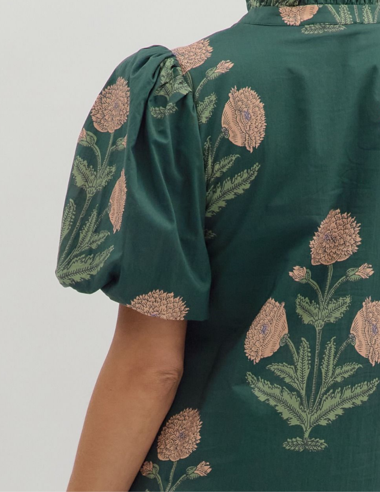 Floral Forest Dress - Tres Chic Boutique