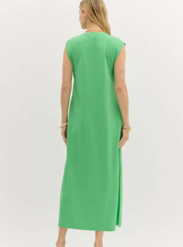 Green Maxi Dress - Tres Chic Boutique